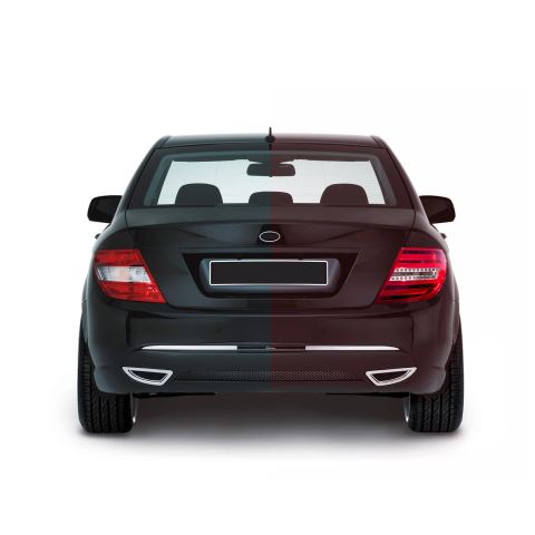 for benz 2007-2011 upgrade 2012-2013 c class w204 tail light set - 正面图